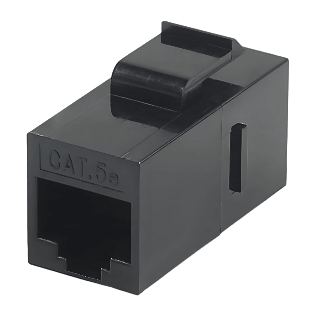 Cat 5e UTP Keystone Jack Inline Coupler