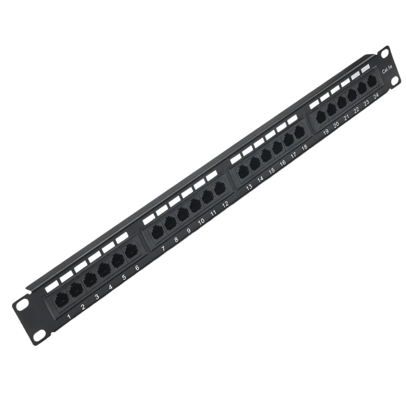 CAT5e UTP 1U Dual IDC Patch Panel 