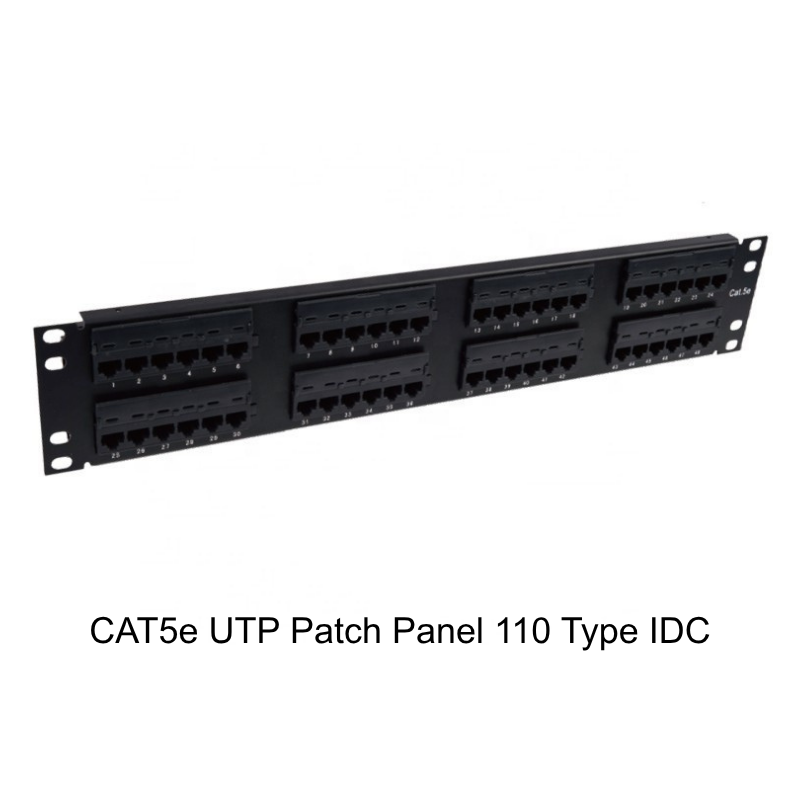 CAT5e UTP 2U Patch Panel 