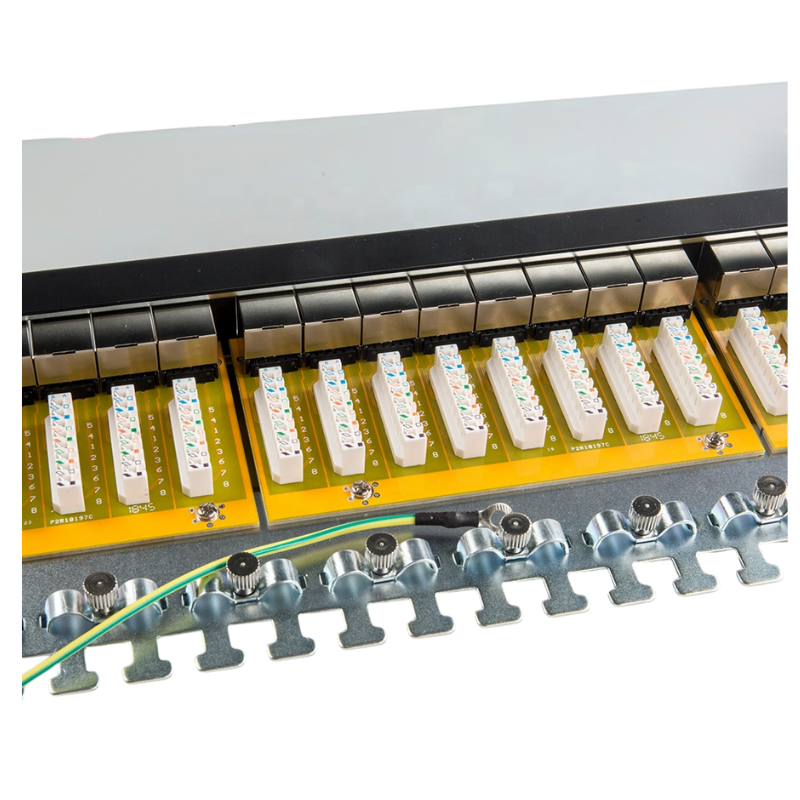 CAT6a STP 1U 24 Port Patch Panel