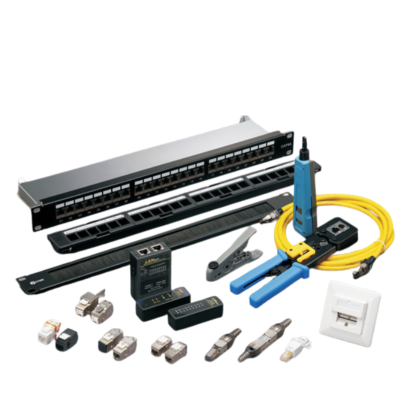 CAT6a STP 1U 48 Port Patch Panel