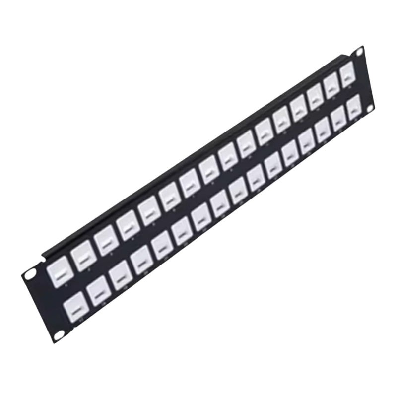 19” 2U 24 Port/32 Port UTP Blank Patch Panel
