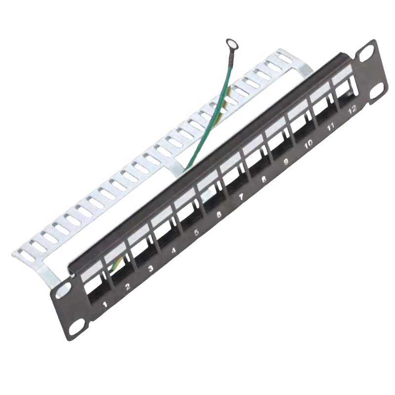 10” 1U 12Port FTP Blank Patch Panel