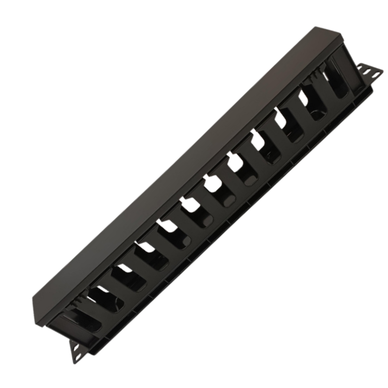 19“ 1U 20P  Cable Manager ABS  