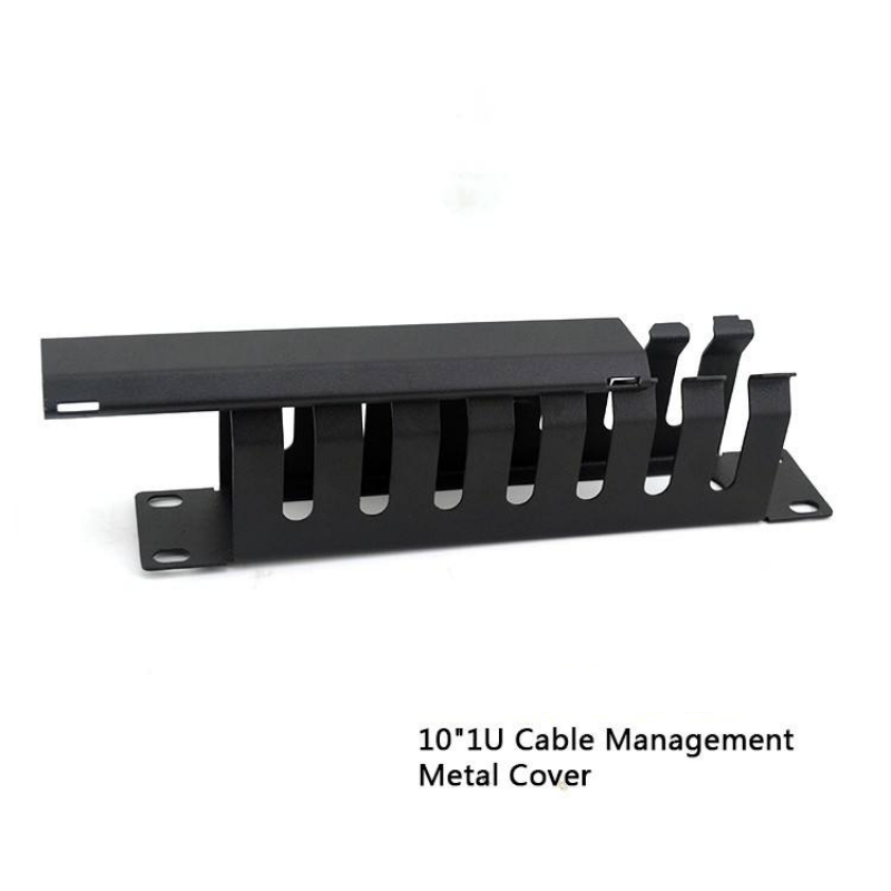  10" 1U Cable Management  Metal Cover