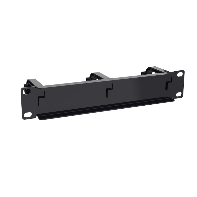  10" 1U Cable Management with 3 Ring