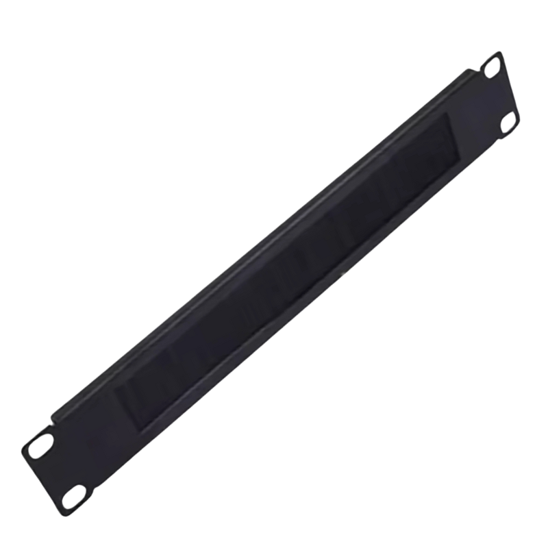  10" 1U Cable Management with brush
