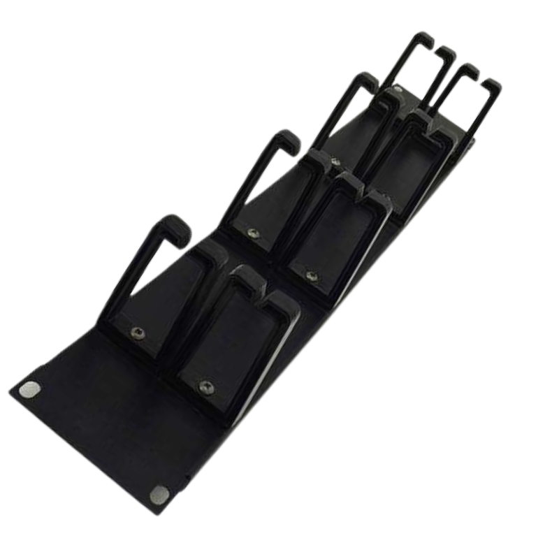  19" 2U Cable Management Plastic Material