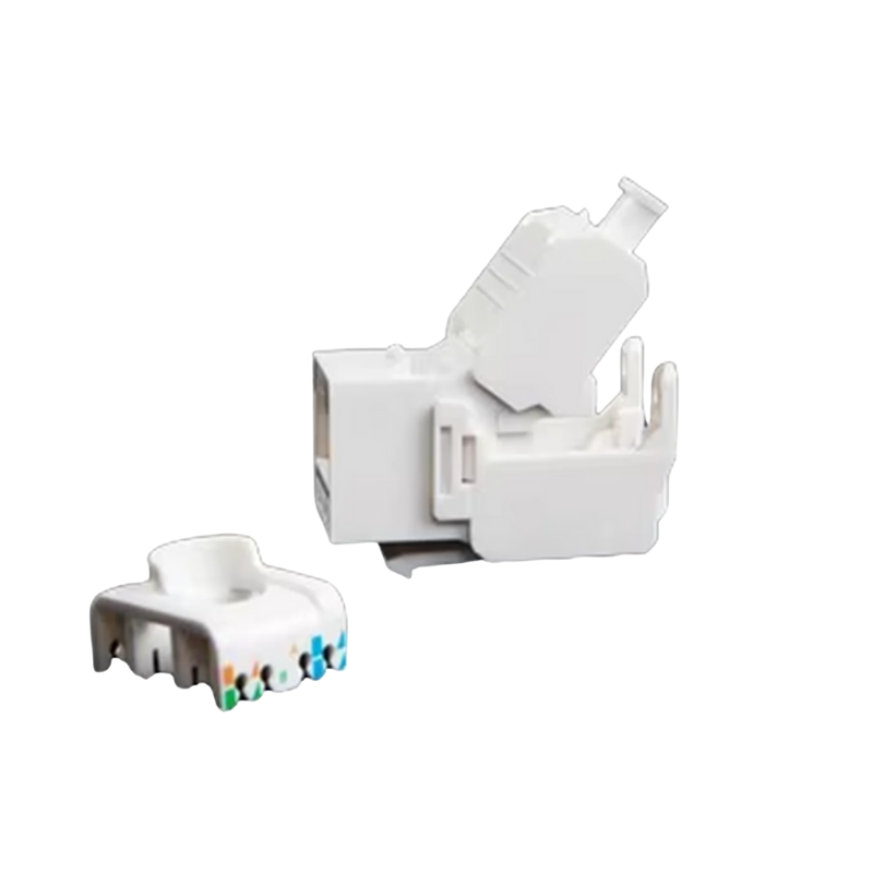 CAT6 UTP Toolless Keystone Jack 180 degree