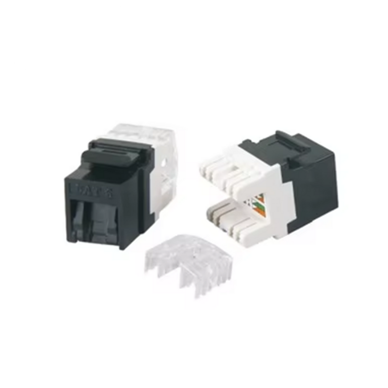 CAT6/CAT5e UTPJack Dual Type ,180 Degree