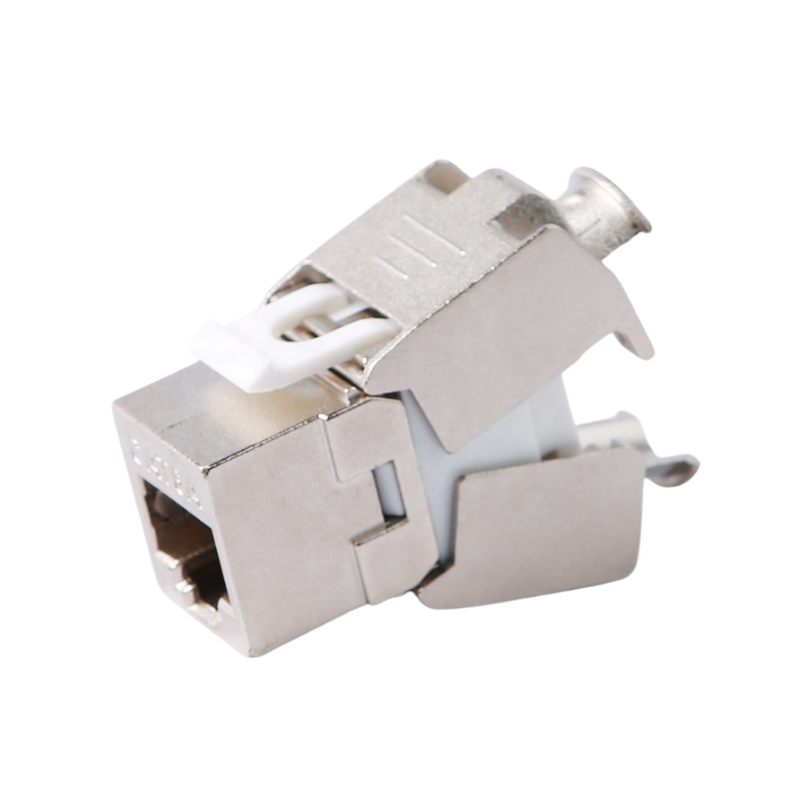 CAT6a STP Keystone Jack with LED