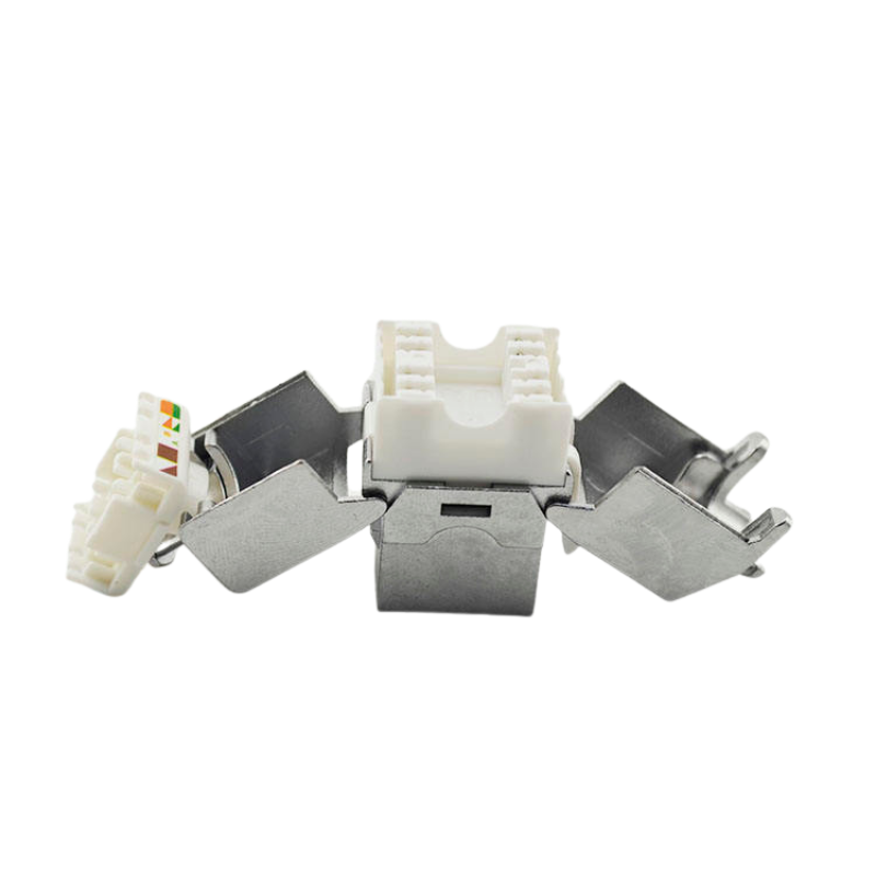 CAT8 STP Tool-Free Keystone Jack