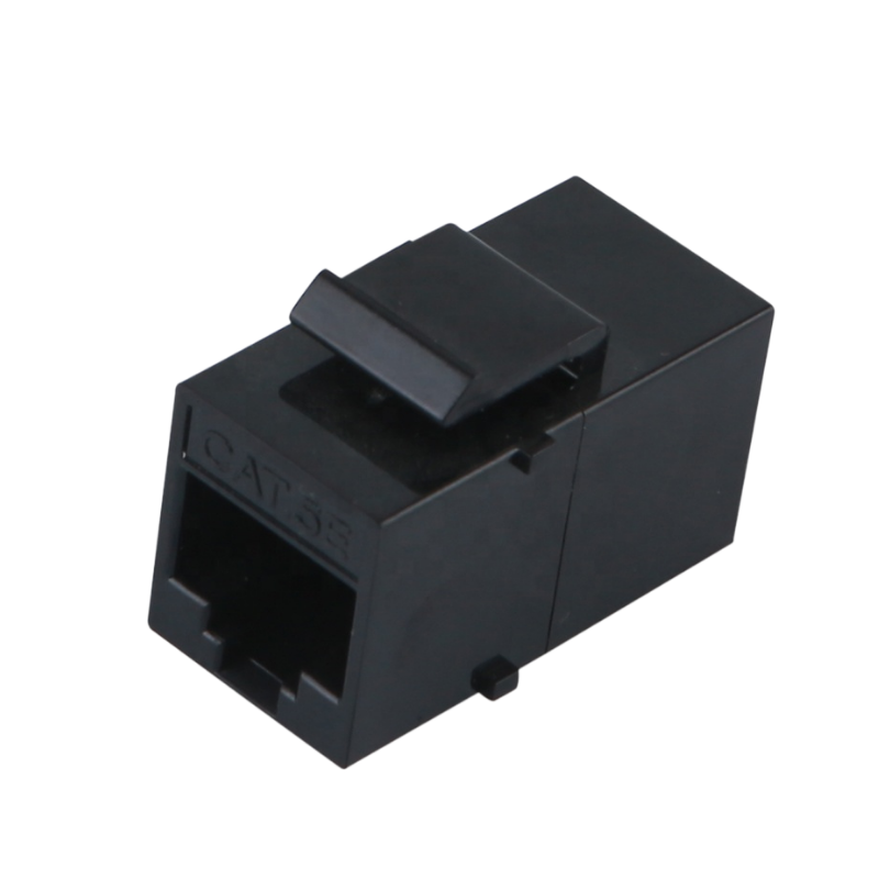Cat6 Cat5e UTP In-Line Coupler with clip