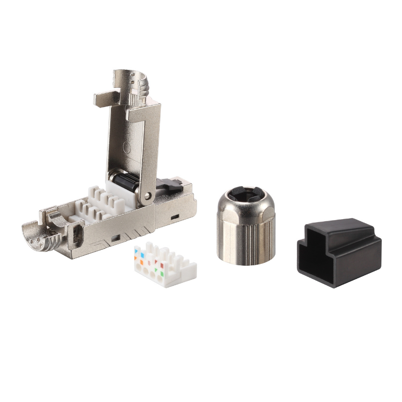 C5eC6C6a RJ45 STP Toolless Modular Plug