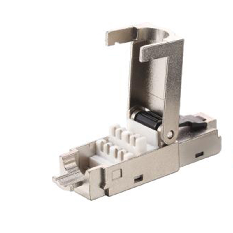 CAT8.1 RJ45 STP Toolless Modular Plug