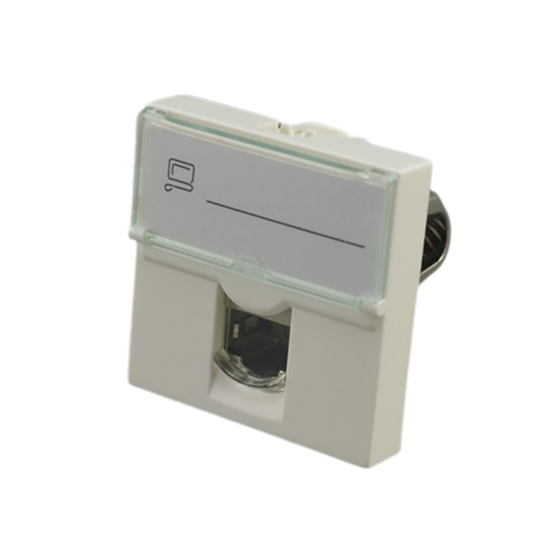 French CAT5E CAT6 CAT6a STP Toolless Face Plate