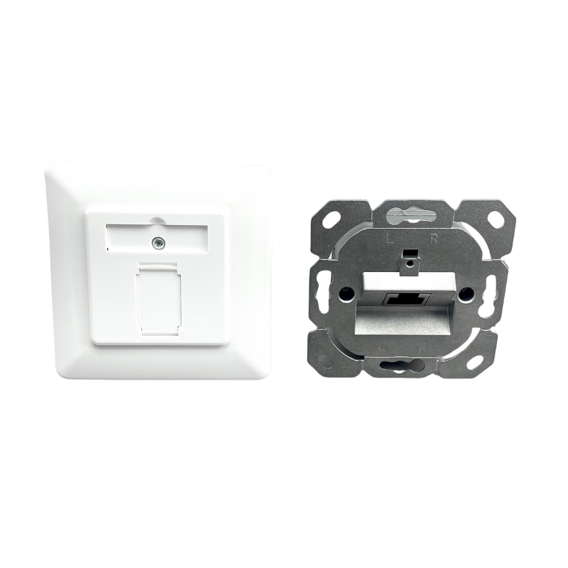 CAT5e RJ45 STP Toolless Face Plate