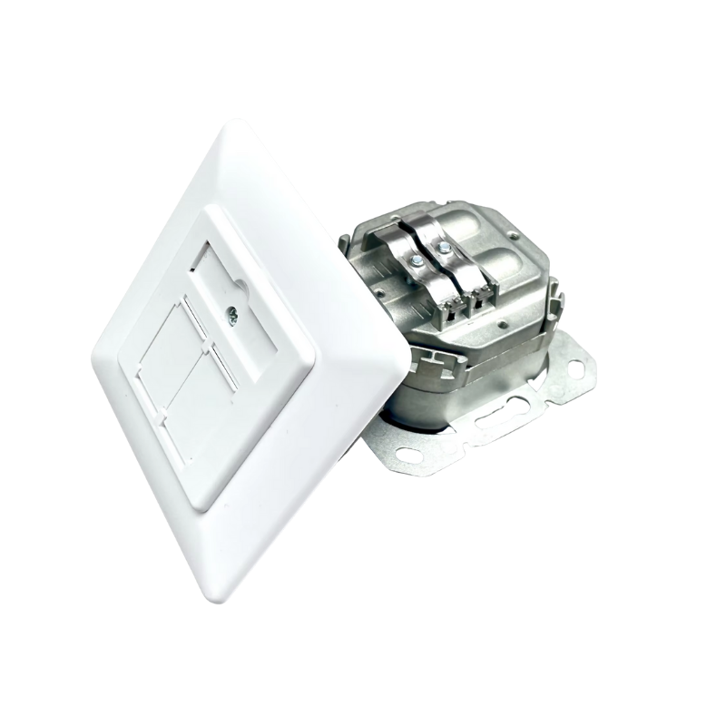 CAT5e RJ45 STP Toolless Face Plate