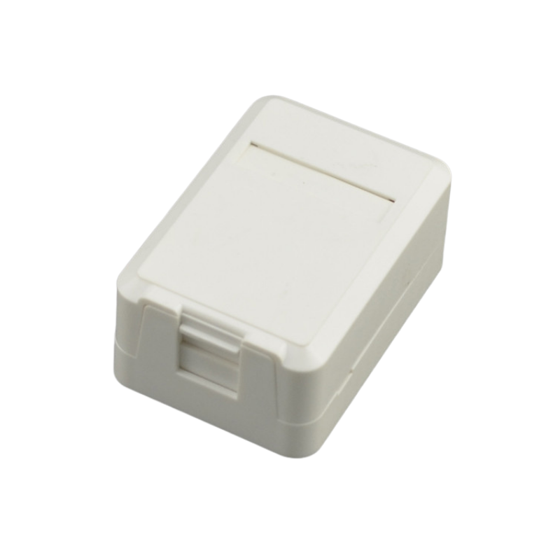 CAT5eCAT6 UTP Surface Mount Box 1 Port