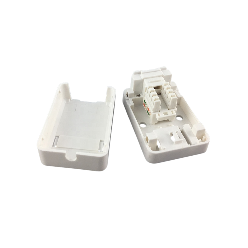CAT5eCAT6 UTP Surface Mount Box 1 Port