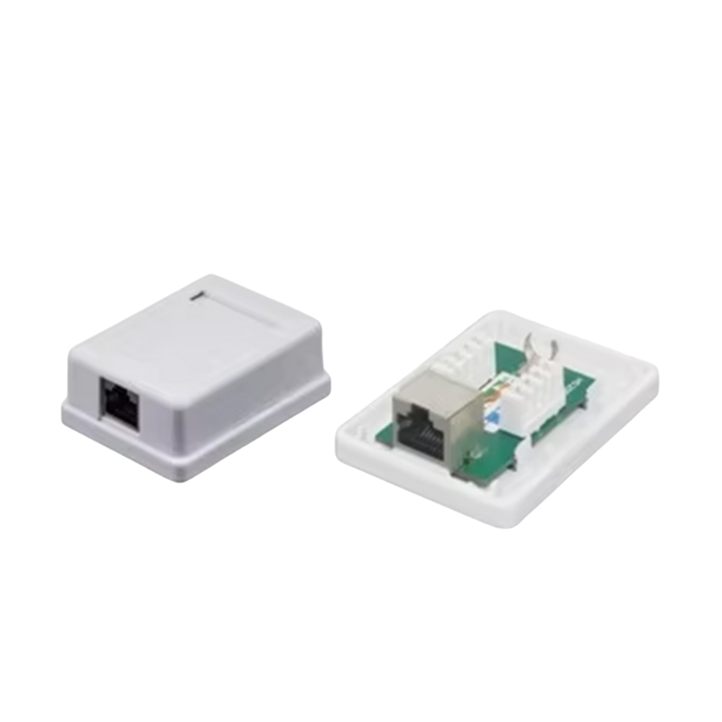 CAT5e CAT6 STP Surface Mount Box 1 Port
